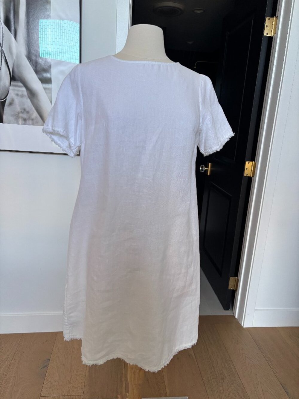 Tommy Bahamas Linen Dress in white